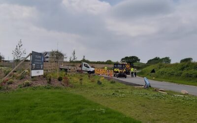 WELLBANK’S SELF BUILD HOUSING PLOTS ARE NOW FULLY SERVICED